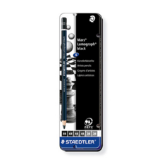 STAEDTLER 100素描鉛筆 8B+6B+4B+2B 各2入, 1套