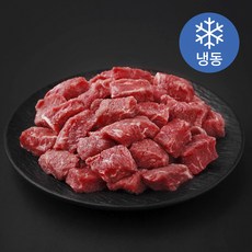 이플원 미국산 소고기 실속 국거리용 (냉동), 500g, 1개 500g, 1개