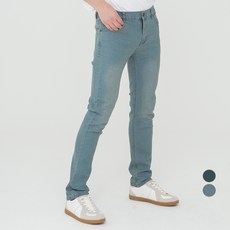 남자연청바지