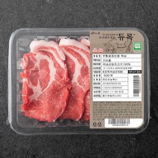 파머스팩 한돈 듀록 무항생제 목심 구이용 (냉장), 500g, 1개