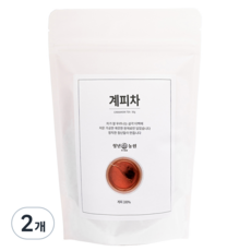 청년농원 저온가공 계피차 삼각티백, 1g, 50개입, 2개
