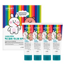 크리오 엑스퍼트 고불소 주니어 치약 트로피칼후르츠향 4p, 400g, 1개