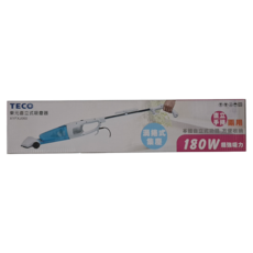 TECO 東元 直立式/手持兩用吸塵器 XYFXJ060, 180W超強吸力, 600W功率, 可水洗式雙層濾網, 旋風集塵系統, 1.6Kg重量