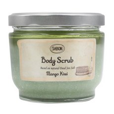 SABON 芒果奇異果身體磨砂膏, 600g, 1罐