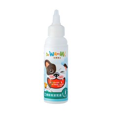 Dr.Wa-Mi 汪咪博士 寵物專用有效潔耳液, 溶解油脂、耳垢，消除異味, 台灣製造, 溫和不刺激, 100毫升, 犬貓適用, 100ml, 1瓶