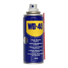 WD-40 多功能除銹潤滑劑，消除噪音，排除濕氣，清潔及防銹，鬆解生銹機件，解化黏固雜質，100ML, 1瓶