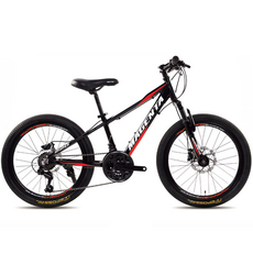 지오닉스 마젠타22HD 자전거, 블랙 + 레드