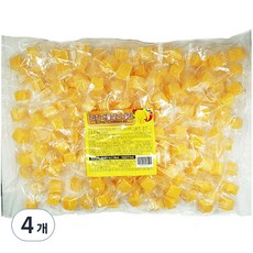 리치 애플망고 젤리, 1kg, 4개