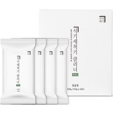 살림백서 엑티브 식기세척기 클리너 청귤향 4p, 1개, 400g