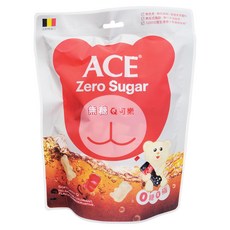ACE 無糖Q可樂軟糖, 比利時進口, 1200位醫生連續五年選擇使用, 無六大過敏原, 零糖零脂, 220g, 1袋