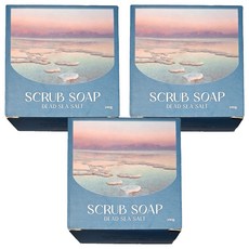 MURO 無路 死海鹽去角質皂 100g, 3個