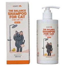 RespetLab The Balance洗髮精For Cat貓咪專用洗髮精 無香, 300ml, 1個