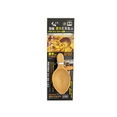 上龍 雅楓原木花茶匙-尖,1入,木頭色,天然原木材質，品味生活