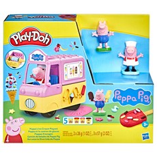 Play-Doh 培樂多 佩佩豬冰淇淋遊戲組，含冰淇淋車