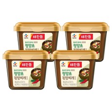 해찬들 물로만 끓여도 칼칼한 청양초 된장찌개양념, 450g, 4개 4개, 450g