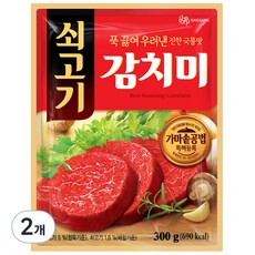 대상 쇠고기 감치미, 300g, 2개