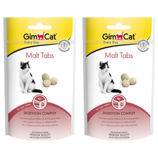 Gim Cat 俊寶俊喵 三合一化毛營養錠, 保護腸胃黏膜, 幫助吞嚥至體內的毛髮排出體外, 化毛, 2包
