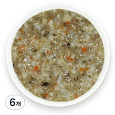 짱죽 실온 이유식 중기, 160g, 6개, 한우소고기버섯죽