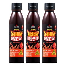 몽고간장 하바네로 매운간장 소스, 350g, 3개