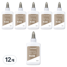 모나미 다목적으로 사용 가능한 목공풀, 120ml, 12개