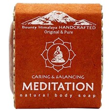 BOUNTY HIMALAYA 冥想淨化護膚養髮皂, 穩定心緒 恢復肌膚彈性 減緩肌膚問題, 100g, 1個