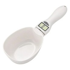 勺子料理秤 800g/1g 精準測量 液晶顯示 烘焙料理好幫手, 白色