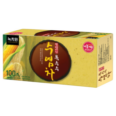 NOKCHAWON 綠茶園 玉米鬚茶, 小包裝設計 攜帶方便 飯後好伴侶, 1.5g, 100包, 1盒