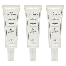 투크 트렌스페어런트 컬러 코렉팅 수채화 베이스 40ml, 01페일그린, 3개