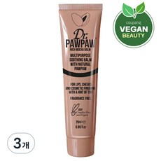 닥터포포 틴티드 컬러 멀티밤, 리치모카, 25ml, 3개