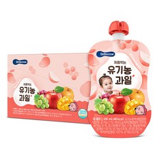 베베쿡 처음먹는 유기농 과일 100ml, 10개