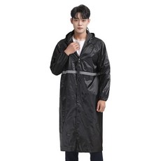 Mergeshop男款大衣型機車配送雨衣