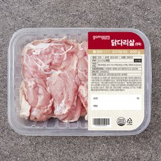 닭다리살 (정육) (냉장), 1개, 600g