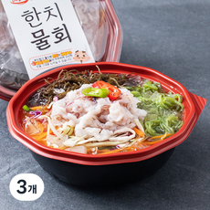 한치물회, 600g, 3개