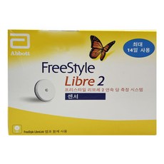 애보트 프리스타일 리브레2 연속 혈당측정기, FreeStyle Libre 2, 1개