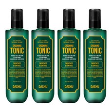 다슈 클래식 내추럴 볼륨 그루밍 토닉 펌프, 4개, 200ml