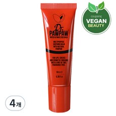 닥터포포 틴티드 컬러 멀티밤, 얼티메이트 레드, 10ml, 4개