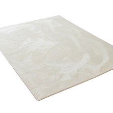 MERCIDECO Touchme地毯 200x150公分 象牙白 聚酯纖維 韓國製, 200 x 150cm, 象牙白色