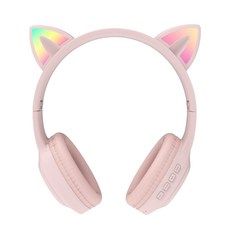 스카이 아동용 핏 키티 휴대용 유무선 겸용 블루투스 헤드셋, 체리블로썸 핑크, IM-H26 체리블로썸 핑크, IM-H26