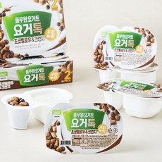 풀무원 요거톡 초코필로우 & 크런치, 124g, 12개입, 1박스