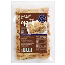 해맑은푸드 구운 아귀채, 400g, 1개