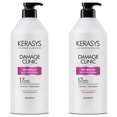케라시스 데미지 클리닉 단백질 샴푸, 980ml, 2개 980ml, 2개