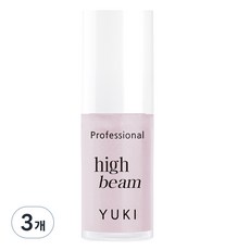 유키 프로페셔널 하이라이터 빔 5ml, 02 더스트핑크, 3개