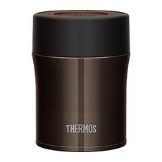 THERMOS 膳魔師 不鏽鋼真空保溫食物燜燒罐 JBM-500-BK, 500ml, 附湯匙, 廣口設計, 1個