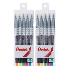 Pentel. 螢光筆(國內樣式)5支裝S512-5, 2入