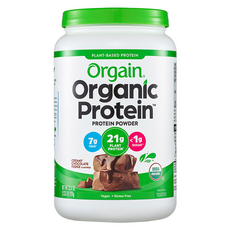 Orgain 植物性蛋白粉 巧克力口味, 920g, 1罐