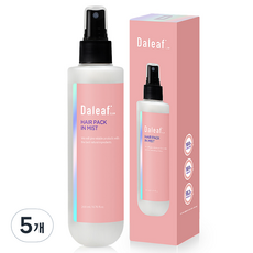 달리프 글램 노워시 극손상 단백질 헤어팩 인 미스트, 200ml, 5개