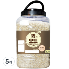 냉장고쏙 퀵 롤드 오트 2.5kg 5개