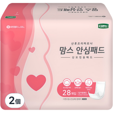 Depend 媽媽安心產褥墊, 28入, 2個, 均碼(20 x 53 公分)