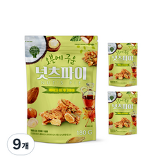 오븐에 구운 넛츠파이 메이플 마카다미아, 180g, 9개