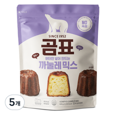 곰표 까눌레 믹스, 500g, 5개